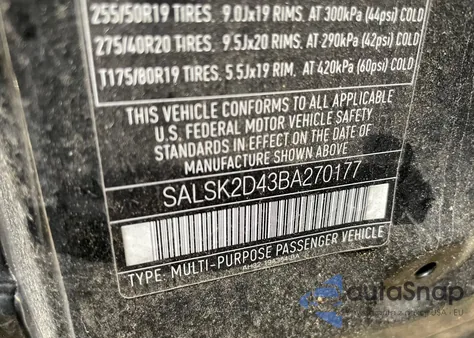 SALSK2D43BA270177